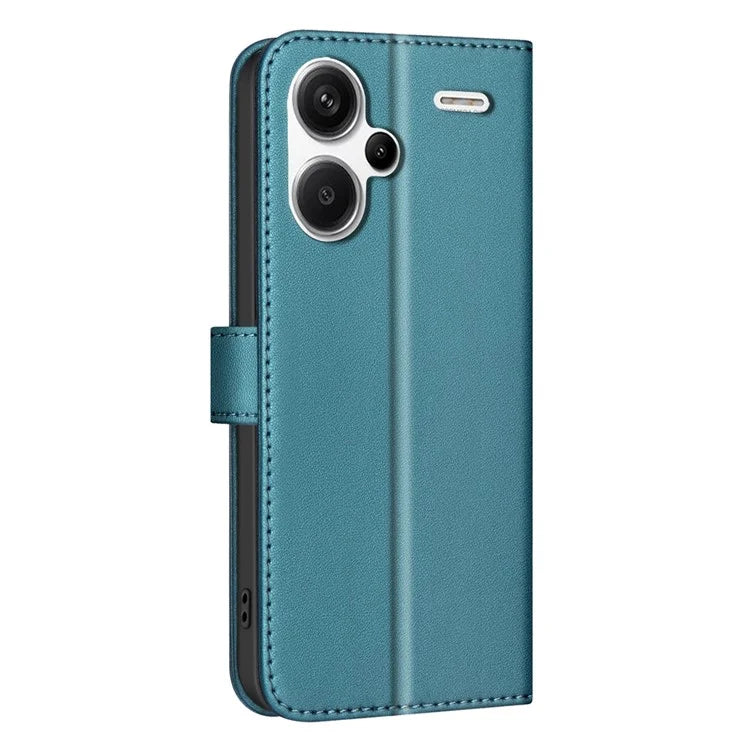 BINFEN COLOR BF34 for Xiaomi Redmi Note 13 Pro+ 5G Case Square Grid PU Leather Cover
