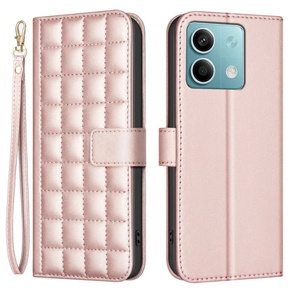BINFEN COLOR BF34 for Xiaomi Redmi Note 13 5G Leather Case Wallet Stand Cover