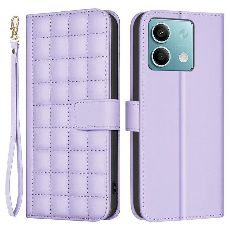 BINFEN COLOR BF34 for Xiaomi Redmi Note 13 5G Leather Case Wallet Stand Cover