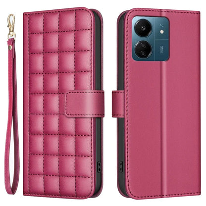 BINFEN COLOR BF34 for Xiaomi Poco M6 5G / Redmi 13R 5G / 13C 5G / 13C 4G / Poco C65 4G Leather Phone Case Wallet
