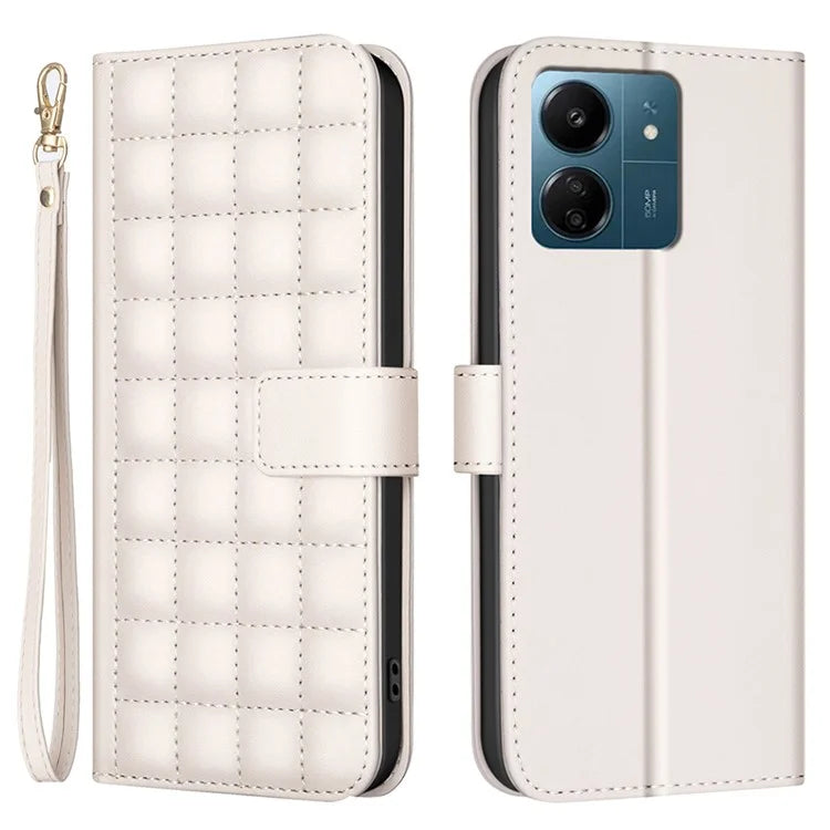 BINFEN COLOR BF34 for Xiaomi Poco M6 5G / Redmi 13R 5G / 13C 5G / 13C 4G / Poco C65 4G Leather Phone Case Wallet