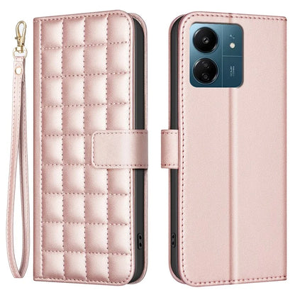 BINFEN COLOR BF34 for Xiaomi Poco M6 5G / Redmi 13R 5G / 13C 5G / 13C 4G / Poco C65 4G Leather Phone Case Wallet