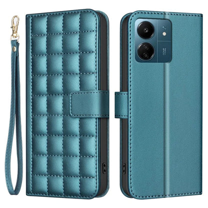 BINFEN COLOR BF34 for Xiaomi Poco M6 5G / Redmi 13R 5G / 13C 5G / 13C 4G / Poco C65 4G Leather Phone Case Wallet