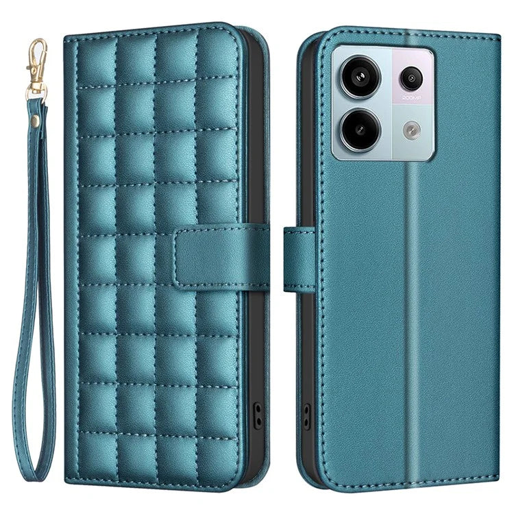 BINFEN COLOR BF34 for Xiaomi Redmi Note 13 Pro 4G / Poco M6 Pro 4G Case Leather Wallet Cover