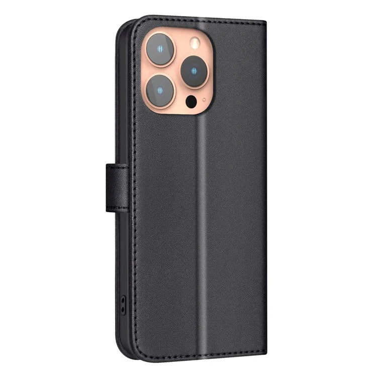 BINFEN COLOR BF34 for iPhone 14 Pro Max Case Square Grid Pattern Wallet Leather Cover