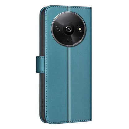 BINFEN COLOR BF34 for Xiaomi Poco C61 4G / Redmi A3 4G Case Square Grid Leather Phone Cover