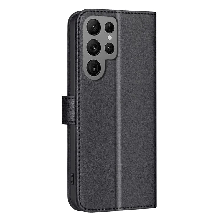 BINFEN COLOR BF34 for Samsung Galaxy S24 Ultra Case Stand Leather Flip Phone Cover