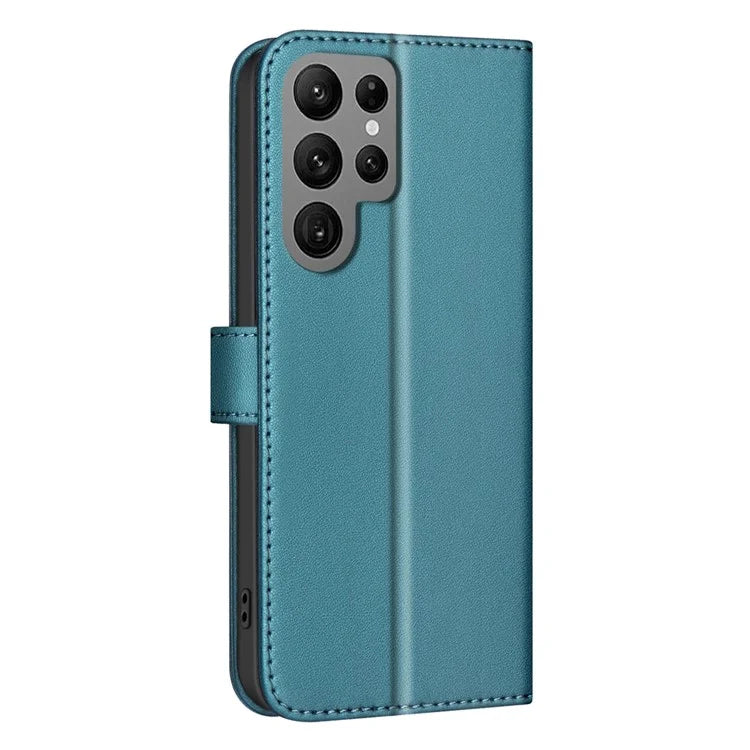 BINFEN COLOR BF34 for Samsung Galaxy S24 Ultra Case Stand Leather Flip Phone Cover