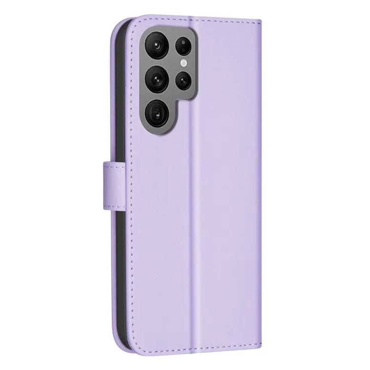 BINFEN COLOR BF34 for Samsung Galaxy S24 Ultra Case Stand Leather Flip Phone Cover