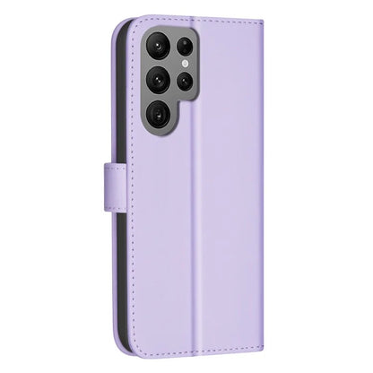 BINFEN COLOR BF34 for Samsung Galaxy S24 Ultra Case Stand Leather Flip Phone Cover