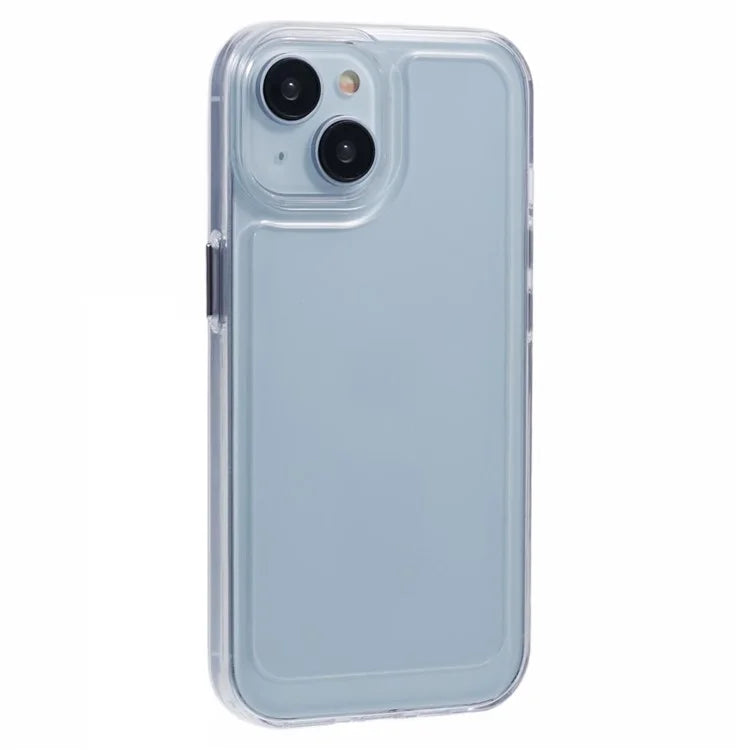 For iPhone 15 Case Anti-Scratch TPU + PC Phone Cover 2.0mm