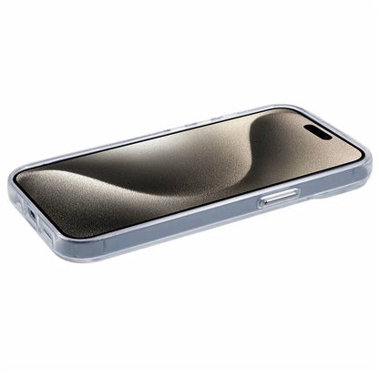 For iPhone 15 Case Anti-Scratch TPU + PC Phone Cover 2.0mm