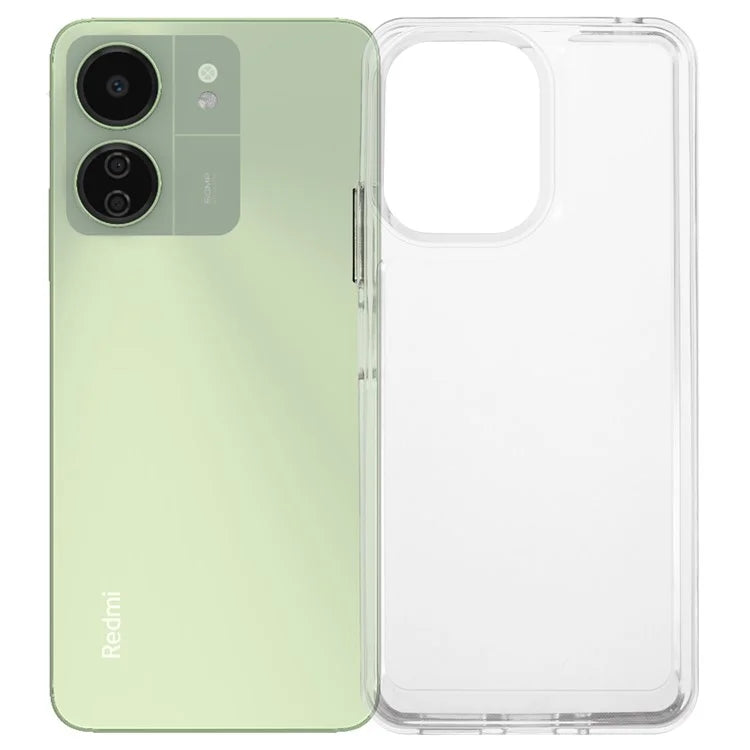 For Xiaomi Poco M6 5G / Redmi 13R 5G / 13C 5G / 13C 4G / Poco C65 4G Case TPU + PC Phone Cover