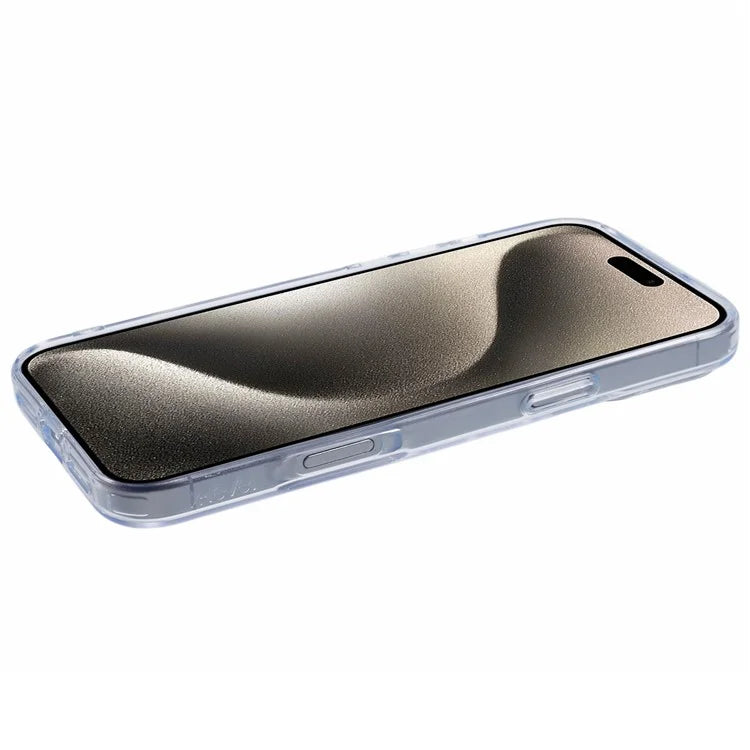 X-LEVEL For iPhone 16 Pro Max Case PC + TPU Transparent Phone Cover