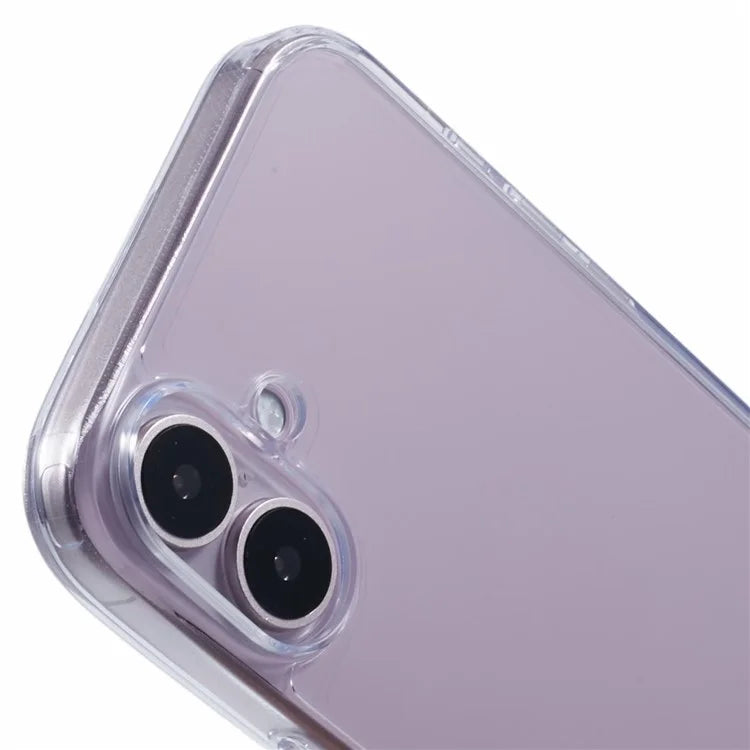 X-LEVEL For iPhone 16 Plus Case PC + TPU Anti-scratch Clear Phone Cover