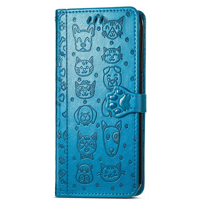 For Honor 200 Lite Case Cute Cat Dog Pattern PU Leather Phone Cover