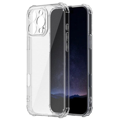 For iPhone 16 Pro Max Case Wear-Resistant Anti-Scratch Transparent Mobile Phone Cover