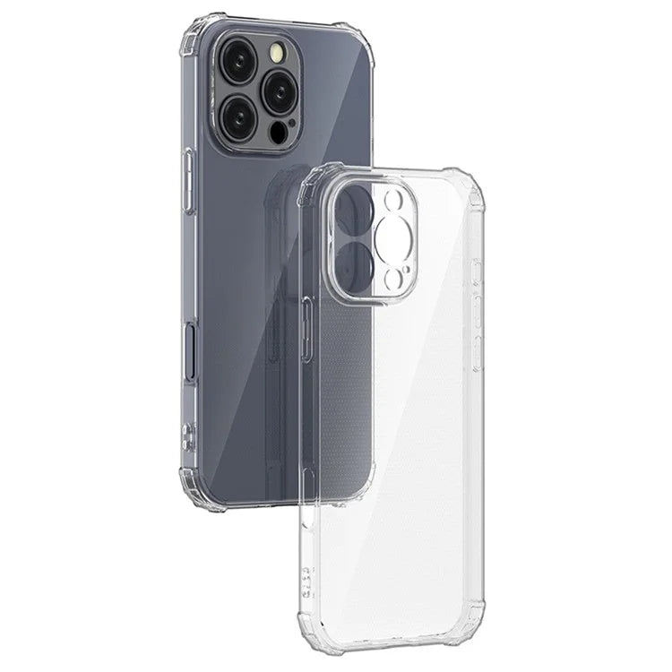For iPhone 16 Pro Max Case Wear-Resistant Anti-Scratch Transparent Mobile Phone Cover