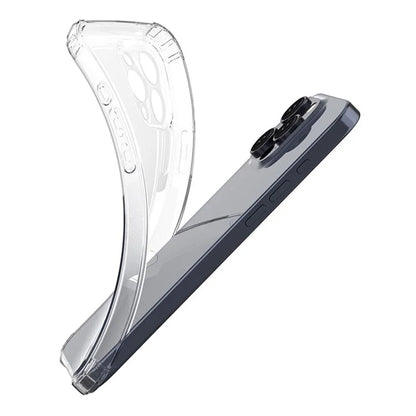 For iPhone 16 Pro Max Case Wear-Resistant Anti-Scratch Transparent Mobile Phone Cover
