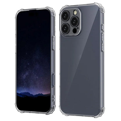 For iPhone 16 Pro Max Case Wear-Resistant Anti-Scratch Transparent Mobile Phone Cover