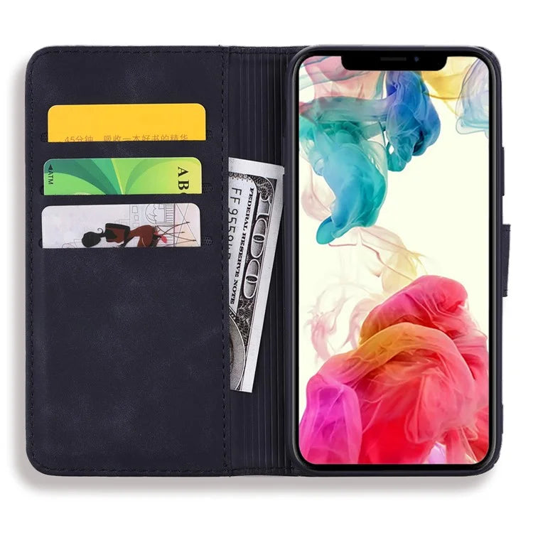 For iPhone 16 Case Flower Imprinted PU Leather Wallet Phone Cover