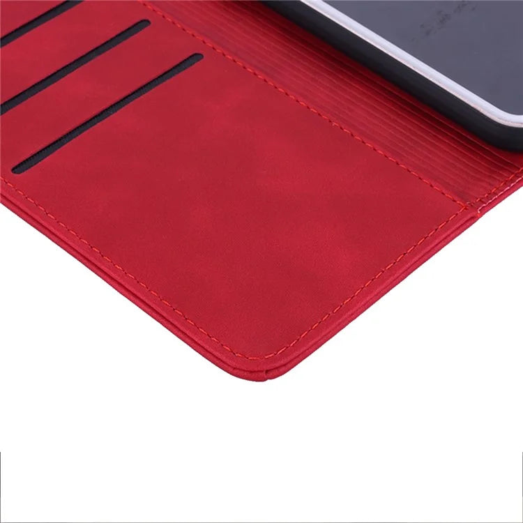 For iPhone 16 Case Flower Imprinted PU Leather Wallet Phone Cover