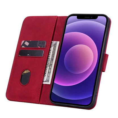 For iPhone 16 Pro Wallet Case Stand Rhombus Pattern Leather Phone Cover with Wrist Strap