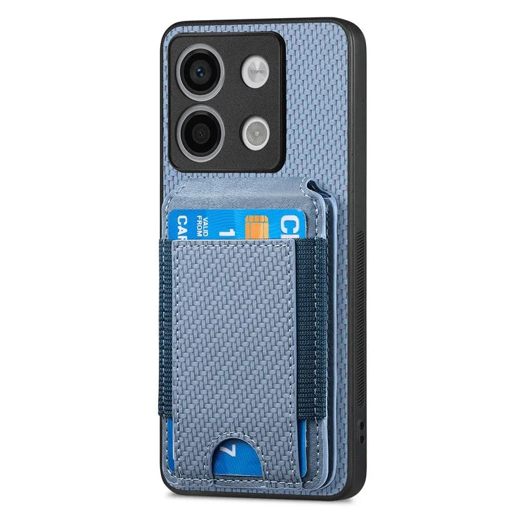 C1-12 For Xiaomi Poco X6 5G / Redmi Note 13 Pro 5G Case Card Holder Anti Drop Leather Back Cover