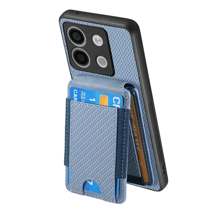 C1-12 For Xiaomi Poco X6 5G / Redmi Note 13 Pro 5G Case Card Holder Anti Drop Leather Back Cover