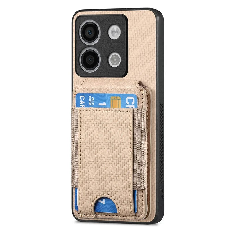 C1-12 For Xiaomi Poco X6 5G / Redmi Note 13 Pro 5G Case Card Holder Anti Drop Leather Back Cover