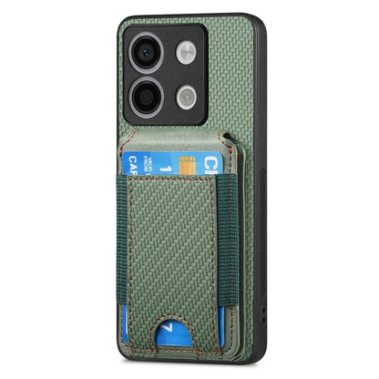C1-12 For Xiaomi Poco X6 5G / Redmi Note 13 Pro 5G Case Card Holder Anti Drop Leather Back Cover