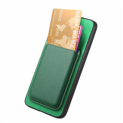B2 For Samsung Galaxy A25 5G (Global) (161.0 X 76.5 X 8.3mm) Magnetic Phone Case with Card Bag