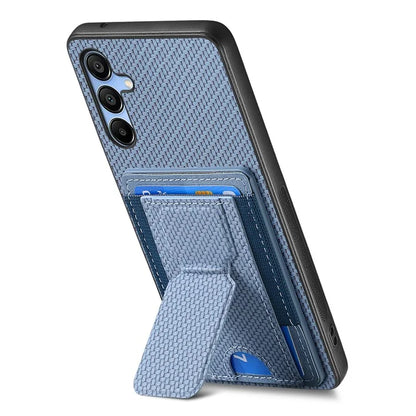 C1-13 For Samsung Galaxy A25 5G (Global) (161.0 X 76.5 X 8.3mm) Case Card Holder Kickstand Phone Cover