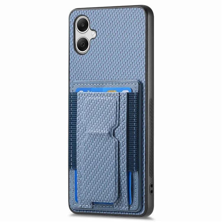 C1-13 For Samsung Galaxy A05 4G Case Card Holder Leather Back Phone Cover with Kickstand