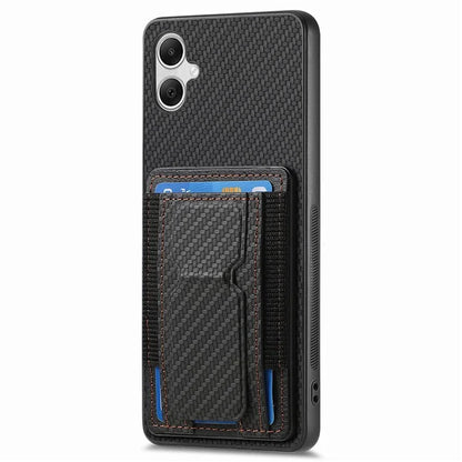 C1-13 For Samsung Galaxy A05 4G Case Card Holder Leather Back Phone Cover with Kickstand