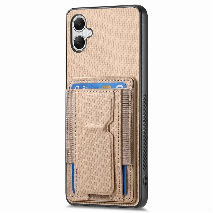 C1-13 For Samsung Galaxy A05 4G Case Card Holder Leather Back Phone Cover with Kickstand
