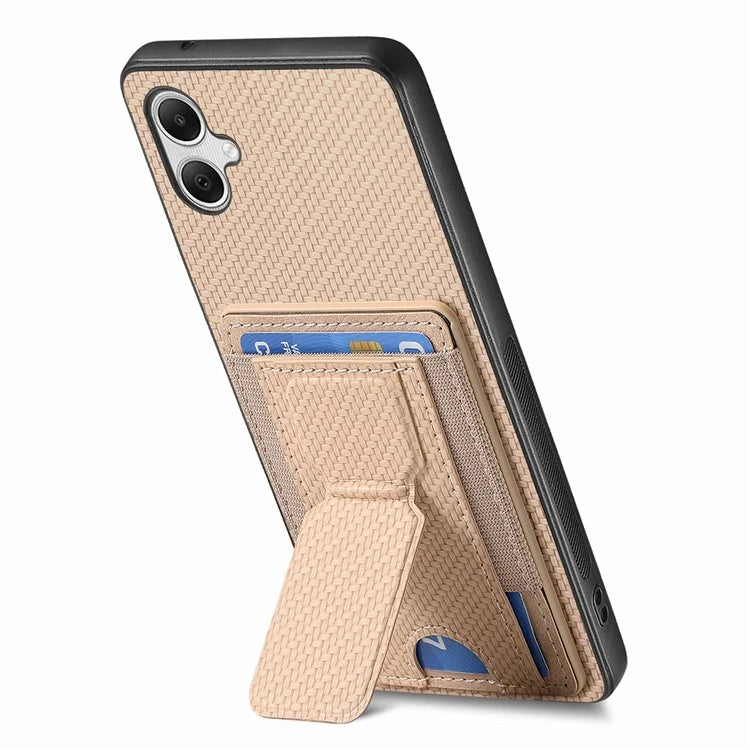 C1-13 For Samsung Galaxy A05 4G Case Card Holder Leather Back Phone Cover with Kickstand