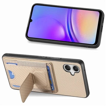 C1-13 For Samsung Galaxy A05 4G Case Card Holder Leather Back Phone Cover with Kickstand