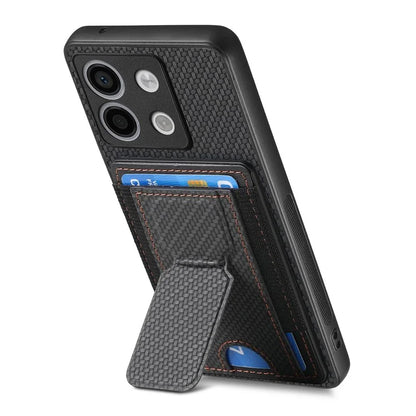 C1-13 For Xiaomi Poco X6 5G / Redmi Note 13 Pro 5G Case Kickstand Card Holder Leather Back Cover