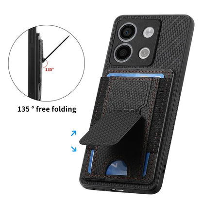C1-13 For Xiaomi Poco X6 5G / Redmi Note 13 Pro 5G Case Kickstand Card Holder Leather Back Cover