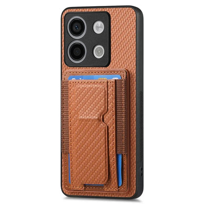 C1-13 For Xiaomi Poco X6 5G / Redmi Note 13 Pro 5G Case Kickstand Card Holder Leather Back Cover