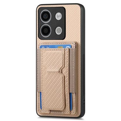 C1-13 For Xiaomi Poco X6 5G / Redmi Note 13 Pro 5G Case Kickstand Card Holder Leather Back Cover