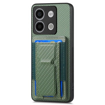 C1-13 For Xiaomi Poco X6 5G / Redmi Note 13 Pro 5G Case Kickstand Card Holder Leather Back Cover