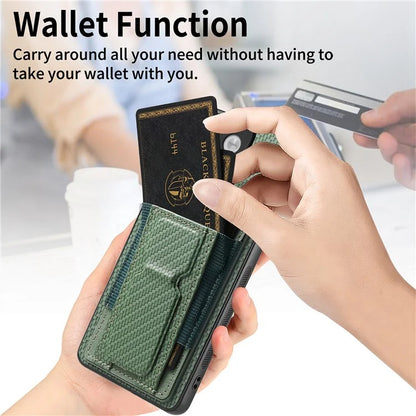 C1-13 For Xiaomi Poco X6 5G / Redmi Note 13 Pro 5G Case Kickstand Card Holder Leather Back Cover