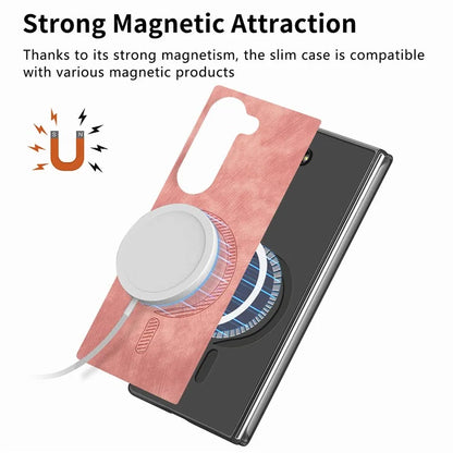 For Samsung Galaxy Z Fold6 5G Magnetic Case Detachable PU+TPU Phone Cover