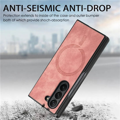For Samsung Galaxy Z Fold6 5G Magnetic Case Detachable PU+TPU Phone Cover