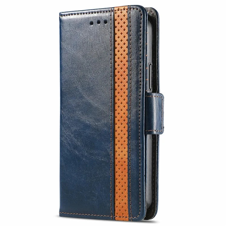 CASENEO 002 Series For Motorola Edge 50 Ultra 5G / Moto X50 Ultra 5G Case Splicing Leather Wallet Phone Cover