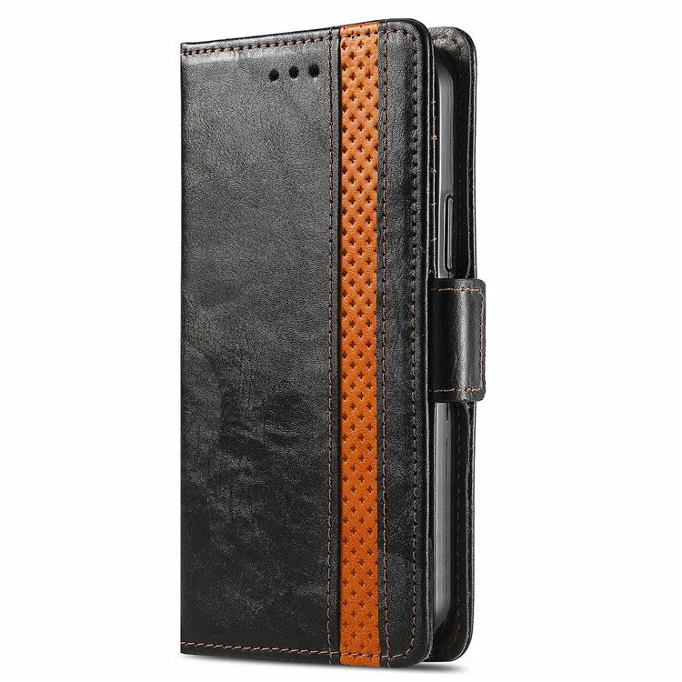 CASENEO 002 Series For Motorola Edge 50 Ultra 5G / Moto X50 Ultra 5G Case Splicing Leather Wallet Phone Cover