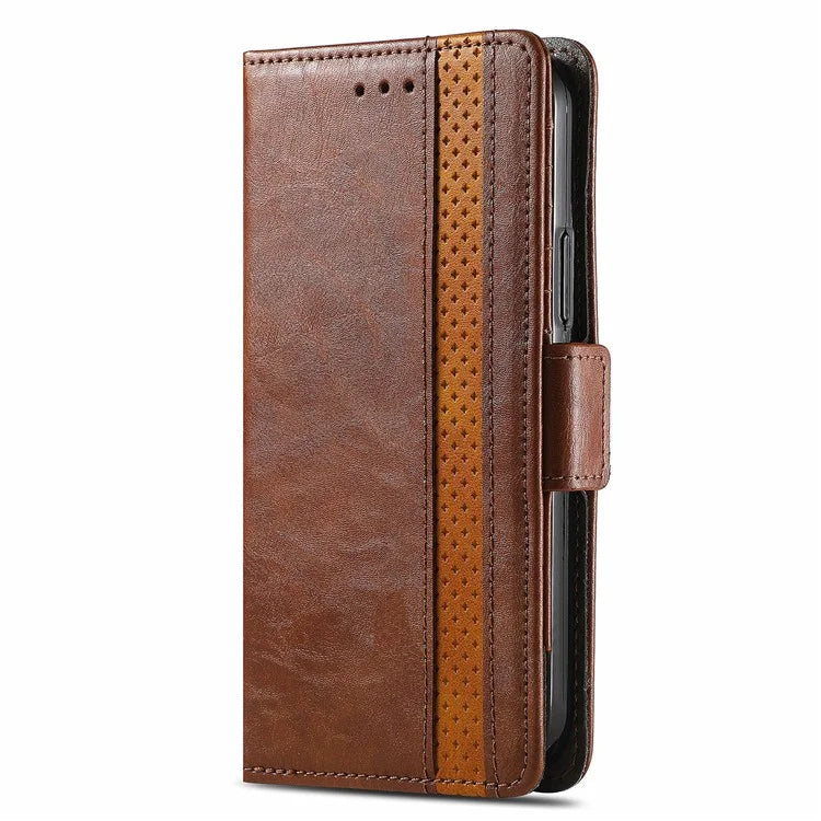CASENEO 002 Series For Motorola Edge 50 Ultra 5G / Moto X50 Ultra 5G Case Splicing Leather Wallet Phone Cover