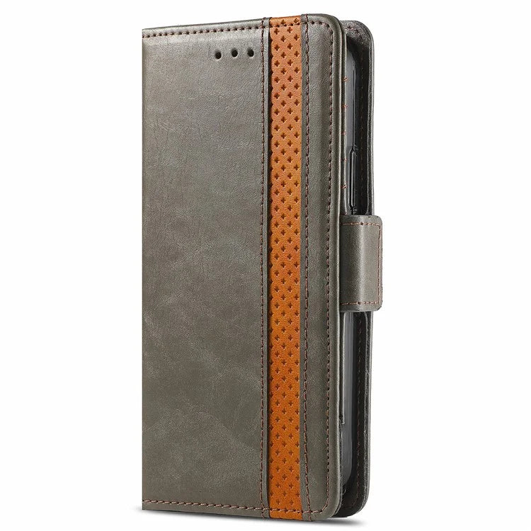 CASENEO 002 Series For Motorola Edge 50 Ultra 5G / Moto X50 Ultra 5G Case Splicing Leather Wallet Phone Cover